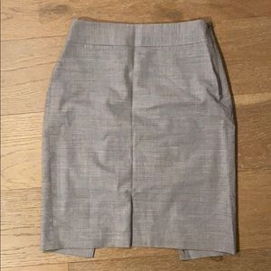 Gray Banana Republic pencil skirt